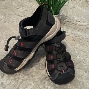 Keen Newport NEOH2 Children's Shoes, Magnet/Spicy Orange US 2 👠S6